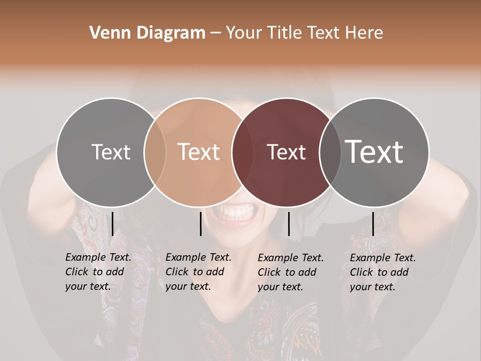 Crazy Pulling Stress PowerPoint Template