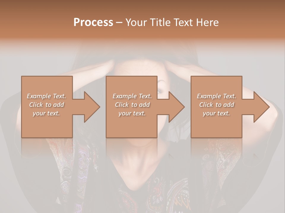 Crazy Pulling Stress PowerPoint Template