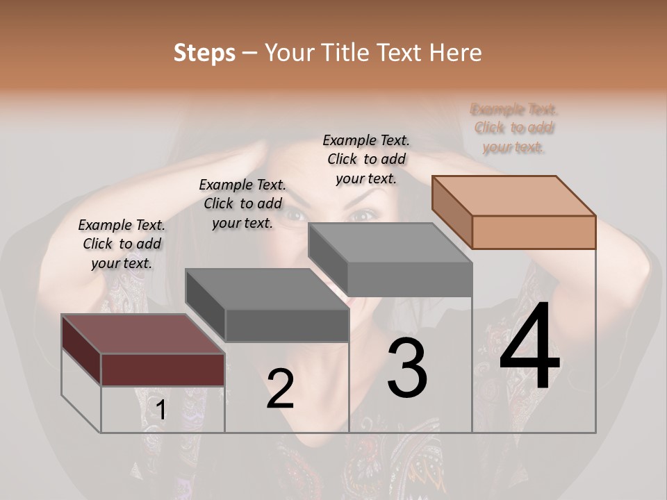 Crazy Pulling Stress PowerPoint Template