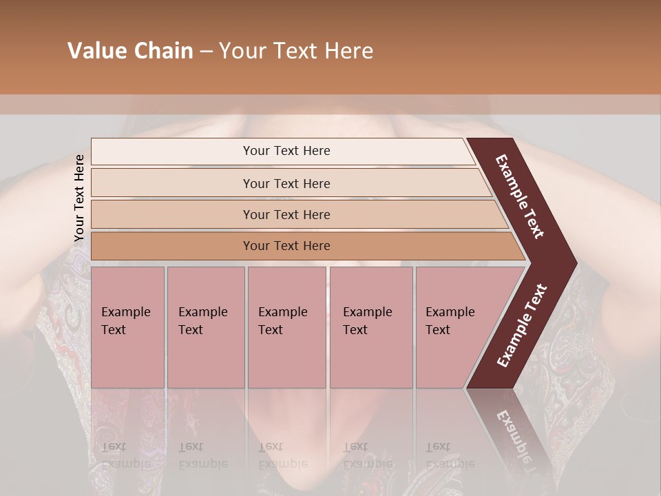 Hands Hair Gesture PowerPoint Template