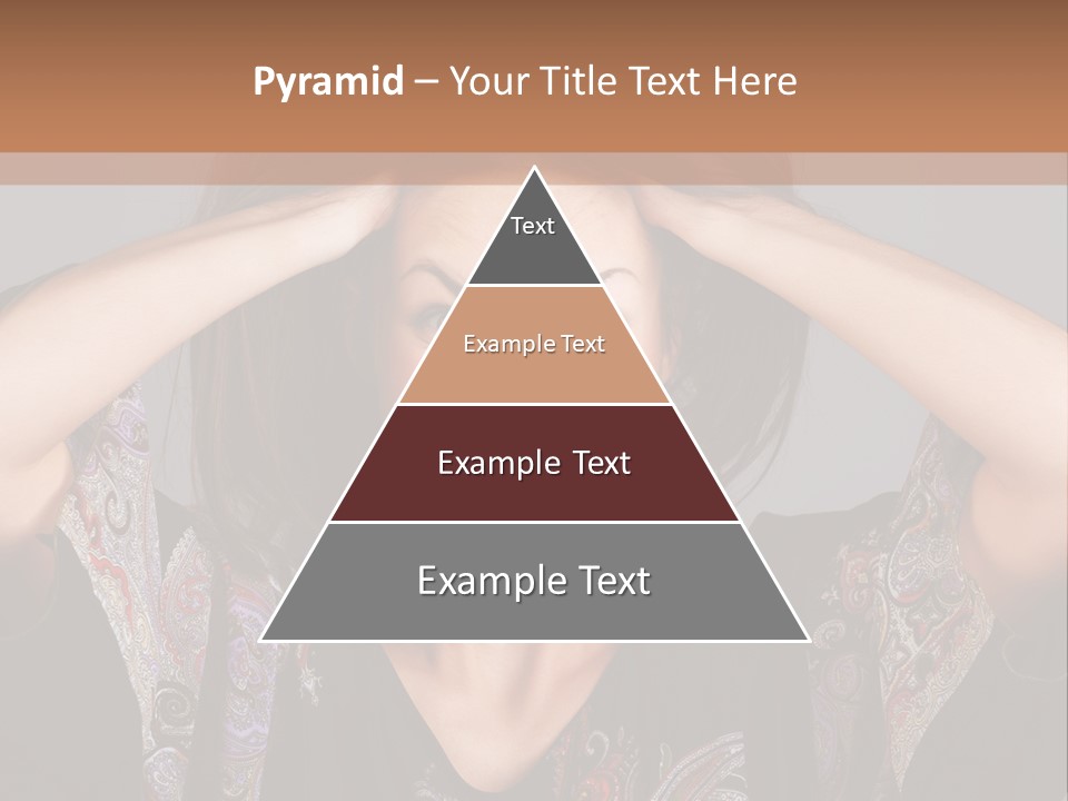 Hands Hair Gesture PowerPoint Template