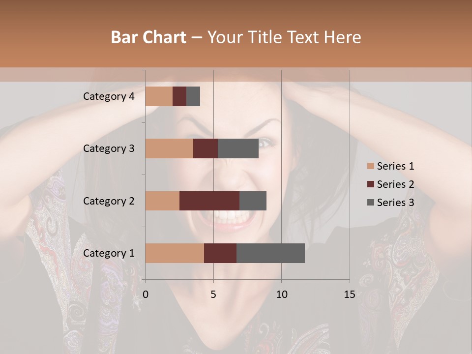 Hands Hair Gesture PowerPoint Template