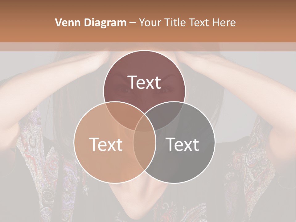 Hands Hair Gesture PowerPoint Template