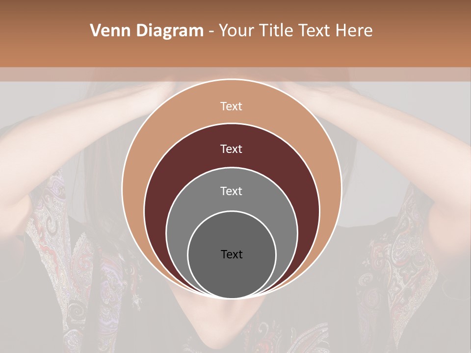 Hands Hair Gesture PowerPoint Template