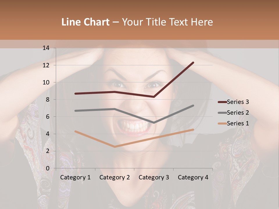 Hands Hair Gesture PowerPoint Template