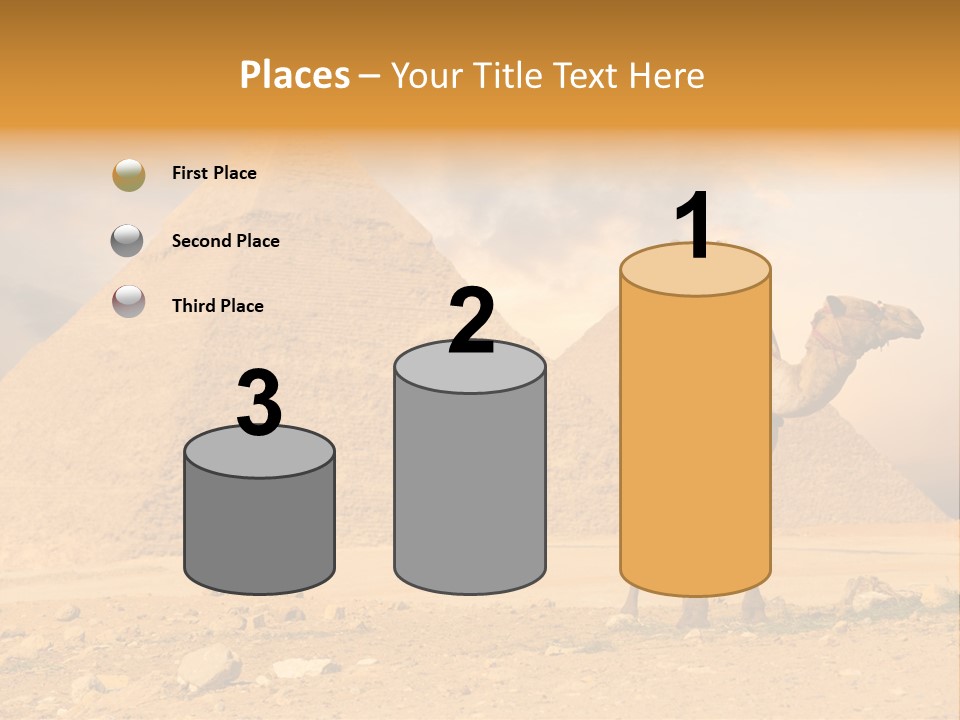 Tourism Great Pyramid Historic PowerPoint Template