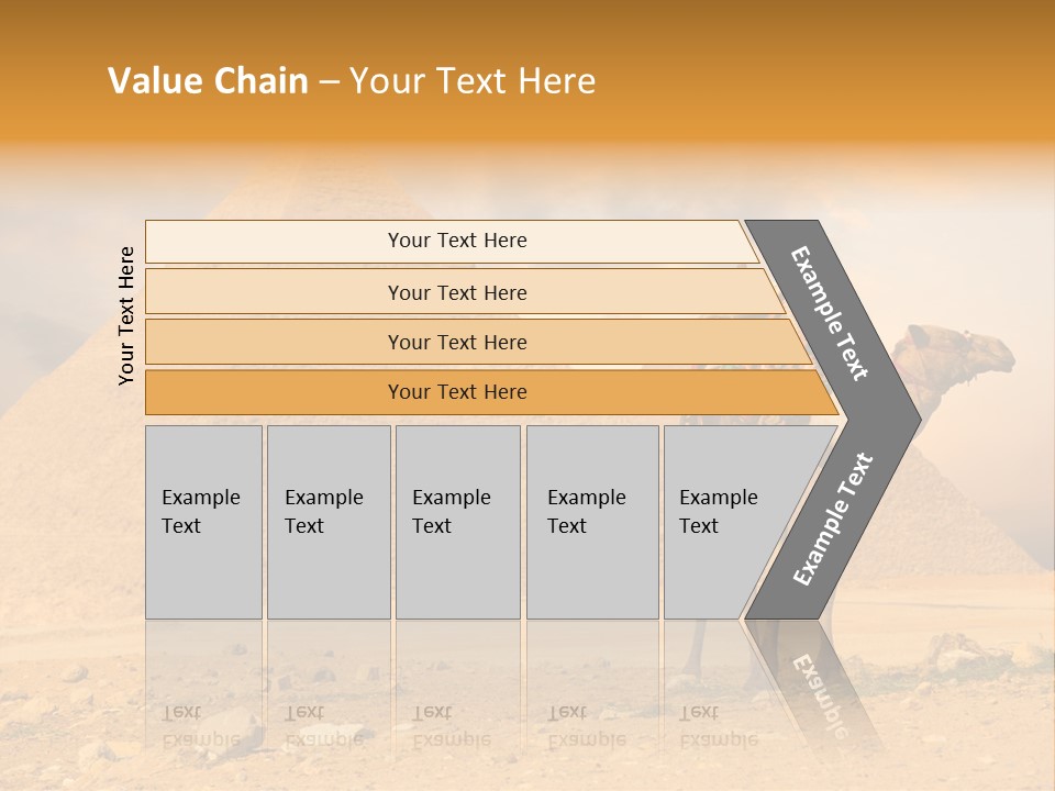 Tourism Great Pyramid Historic PowerPoint Template
