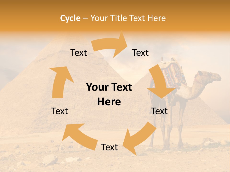 Tourism Great Pyramid Historic PowerPoint Template