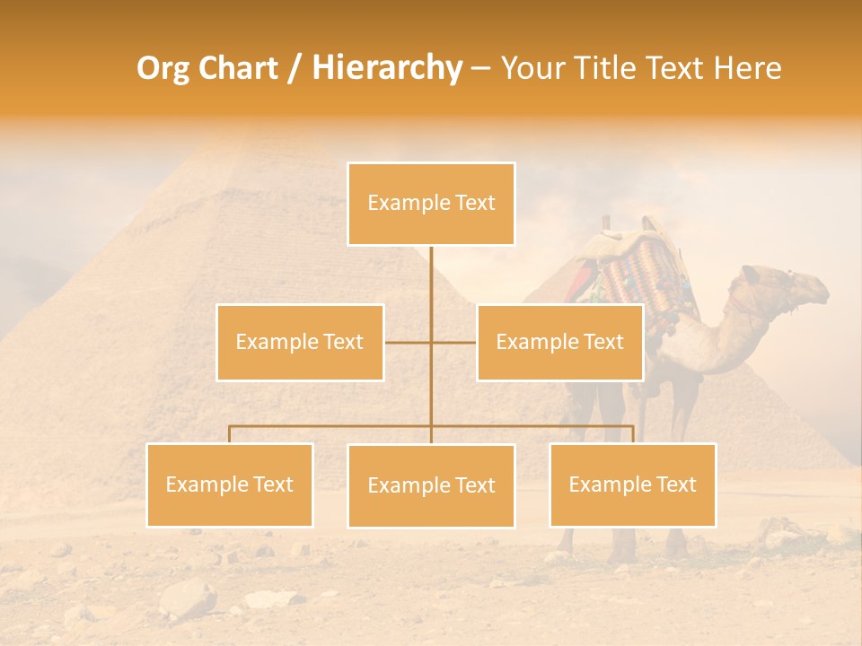 Tourism Great Pyramid Historic PowerPoint Template