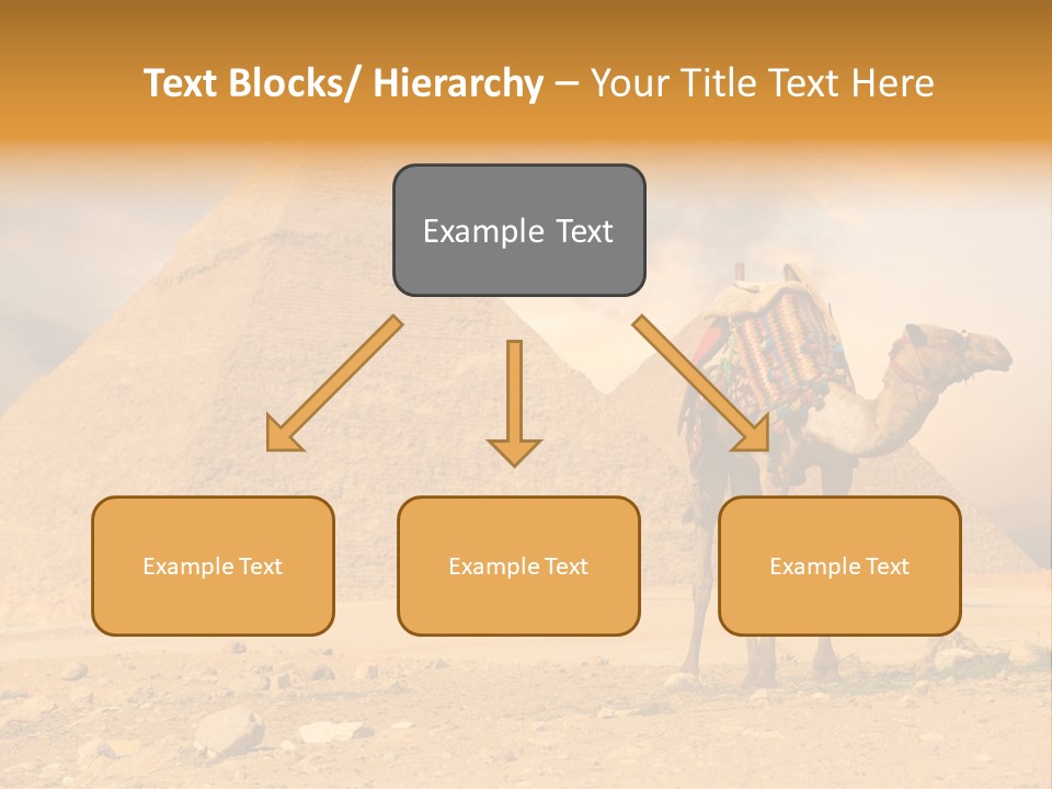 Tourism Great Pyramid Historic PowerPoint Template
