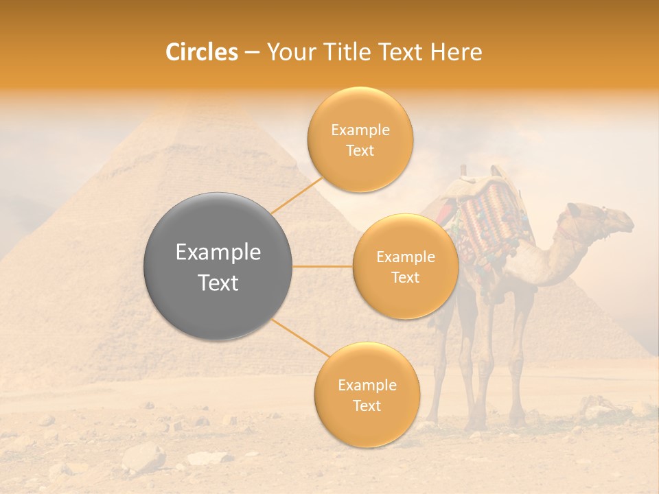 Tourism Great Pyramid Historic PowerPoint Template