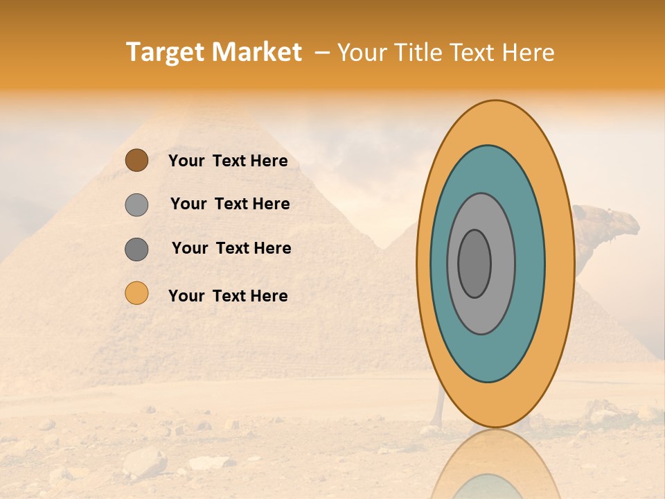 Tourism Great Pyramid Historic PowerPoint Template