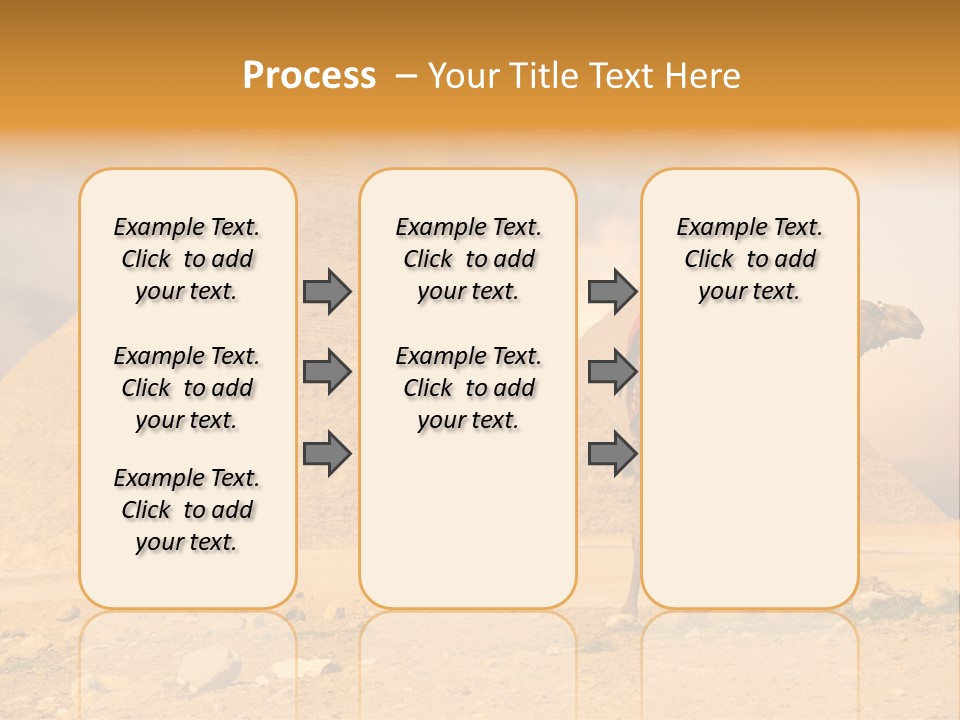 Tourism Great Pyramid Historic PowerPoint Template