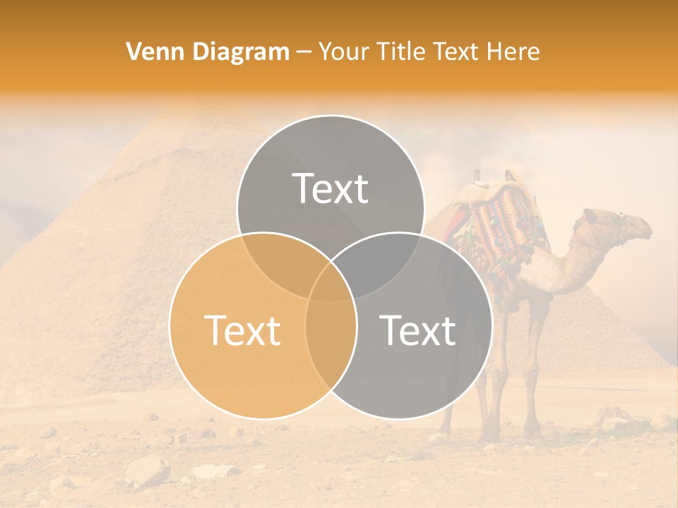 Tourism Great Pyramid Historic PowerPoint Template
