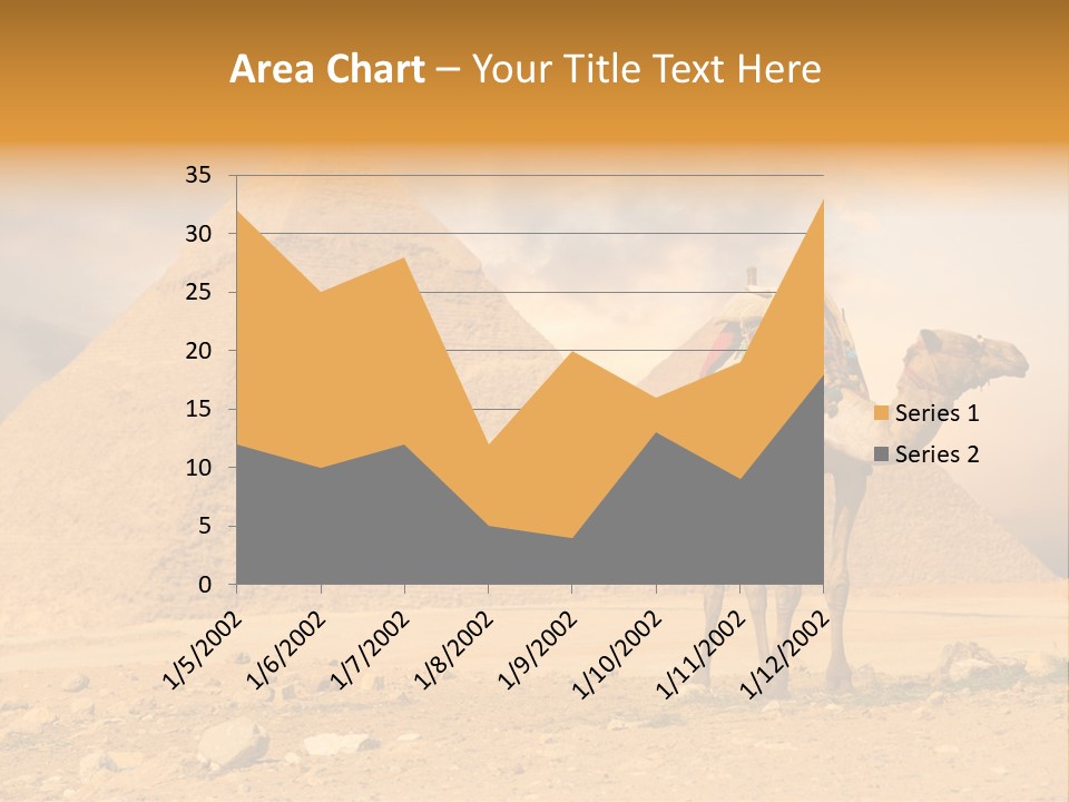 Tourism Great Pyramid Historic PowerPoint Template