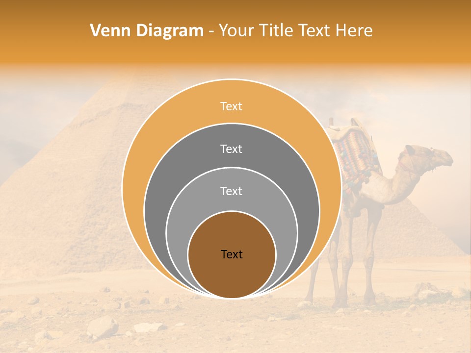 Tourism Great Pyramid Historic PowerPoint Template
