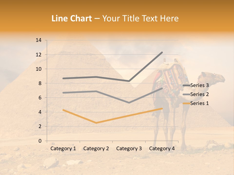 Tourism Great Pyramid Historic PowerPoint Template