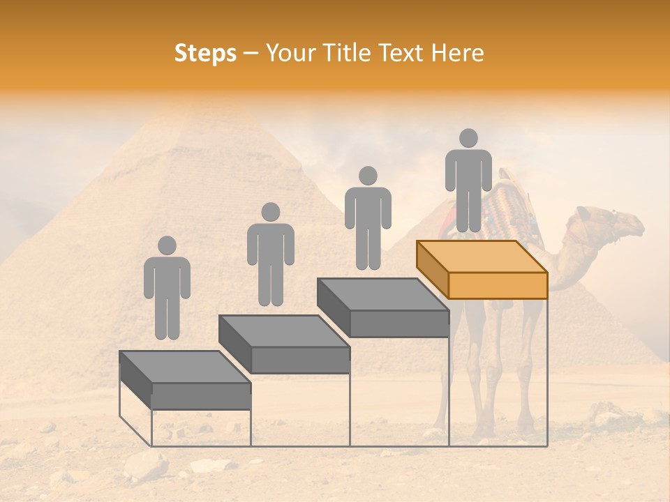 Tourism Great Pyramid Historic PowerPoint Template