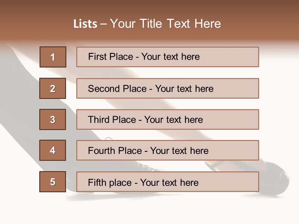 South Dancer Salsa PowerPoint Template