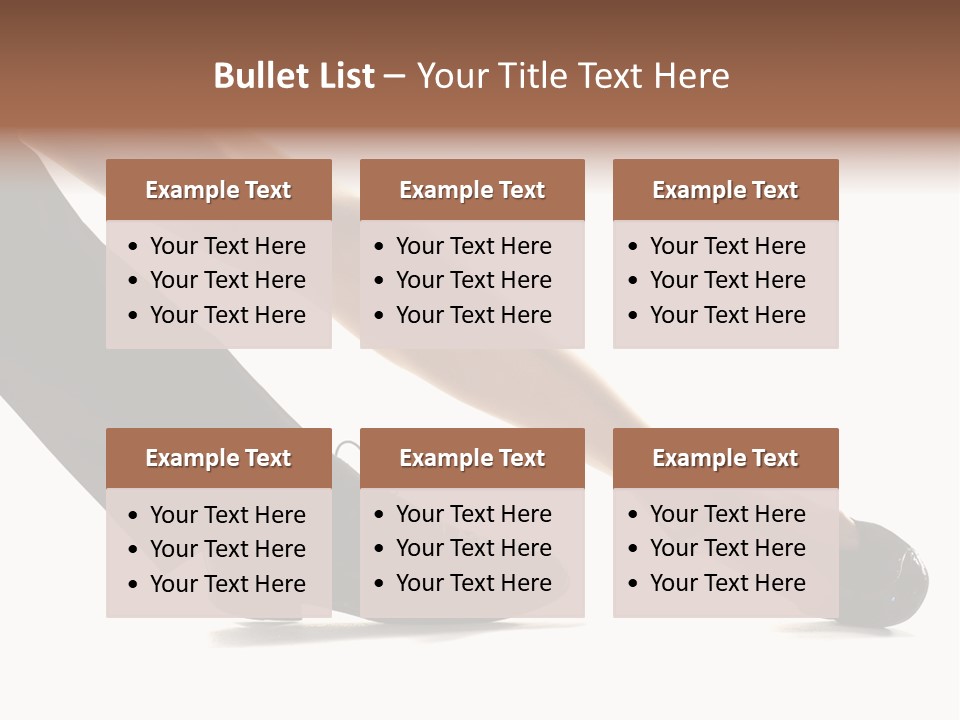 South Dancer Salsa PowerPoint Template