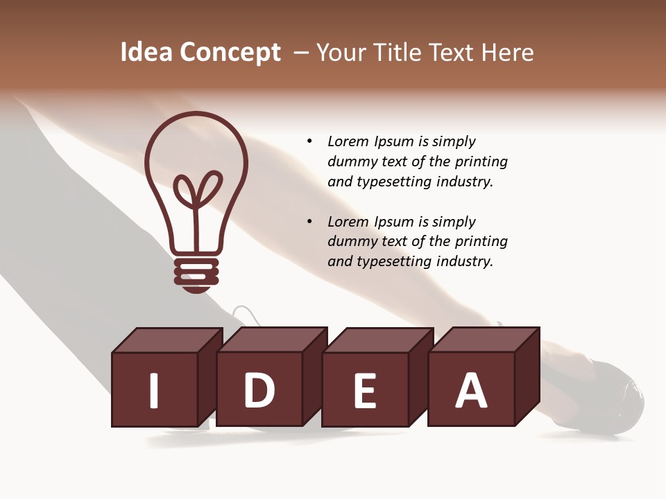 South Dancer Salsa PowerPoint Template