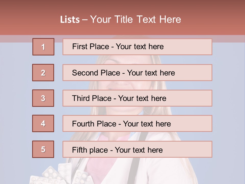 Professional Pharmacy Ill PowerPoint Template