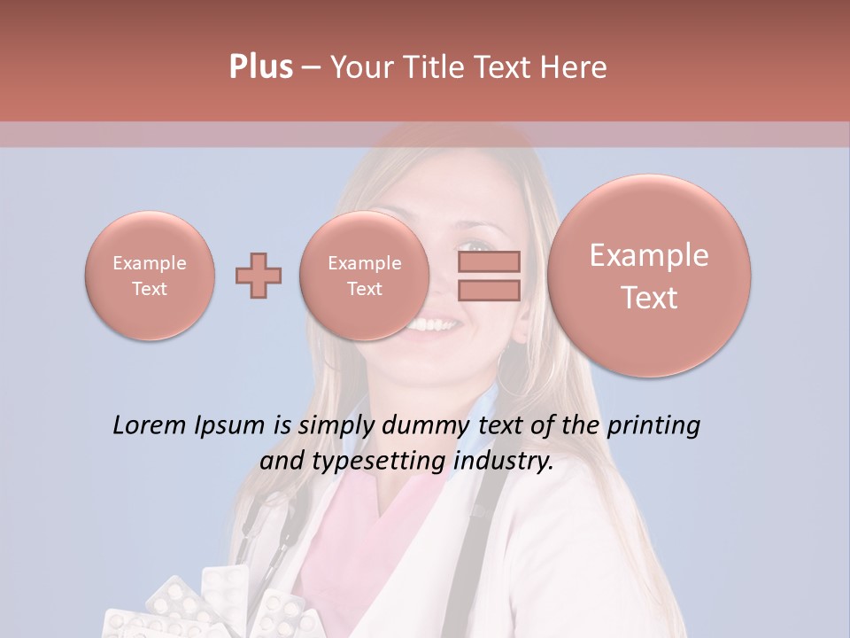 Professional Pharmacy Ill PowerPoint Template