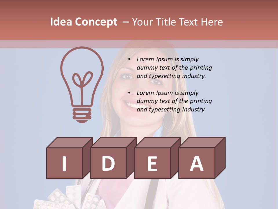 Professional Pharmacy Ill PowerPoint Template