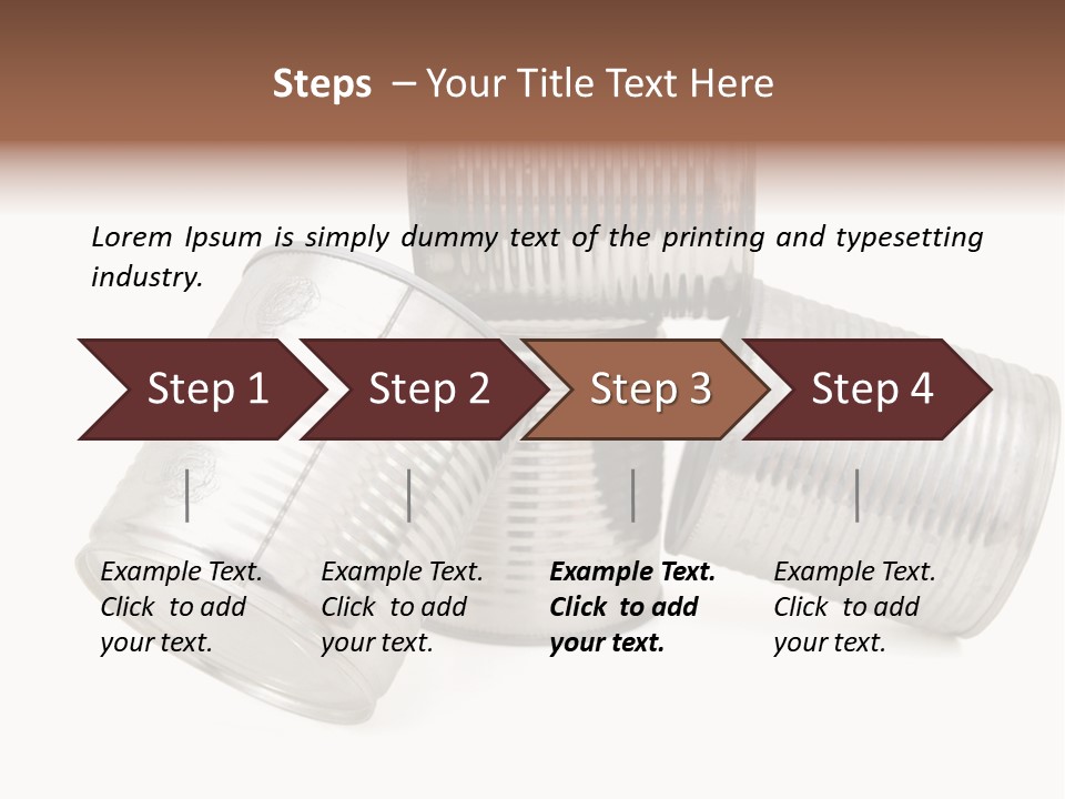 Recycle Category Garbage PowerPoint Template
