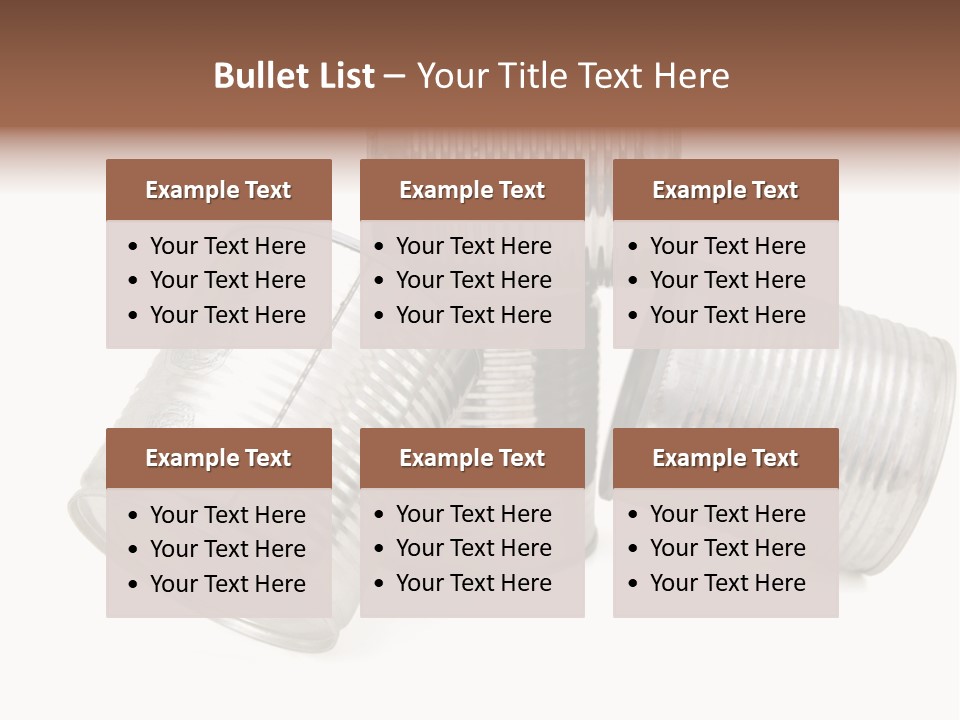 Recycle Category Garbage PowerPoint Template