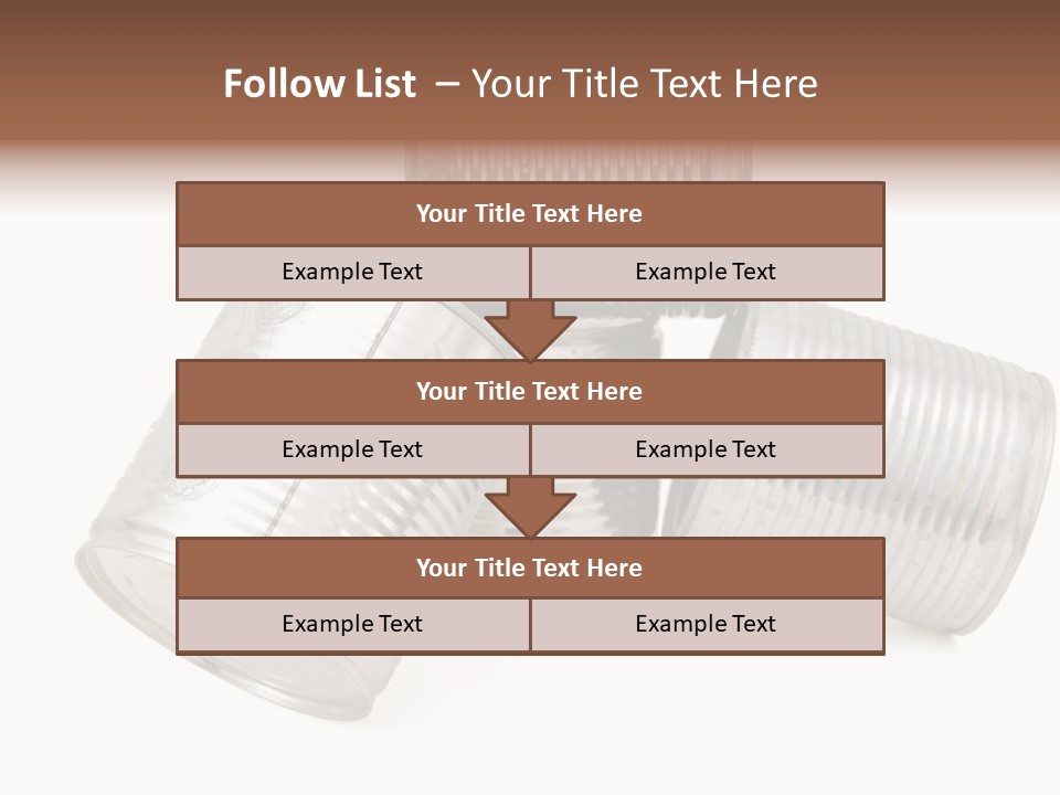 Recycle Category Garbage PowerPoint Template