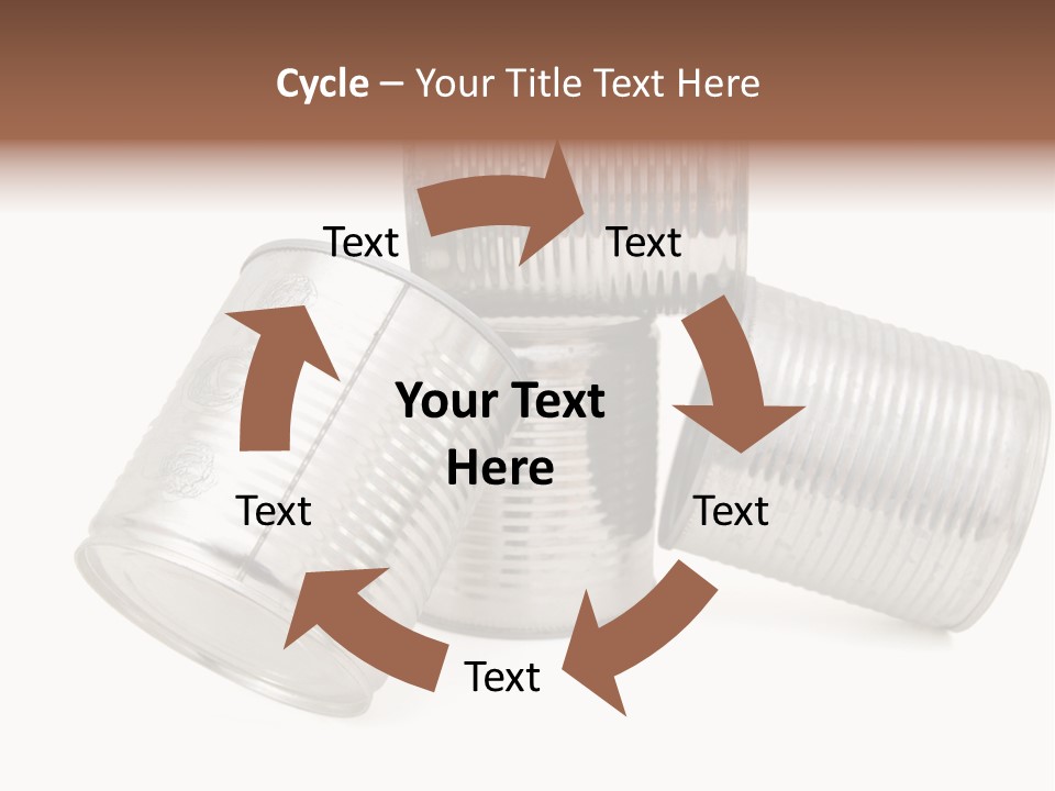 Recycle Category Garbage PowerPoint Template