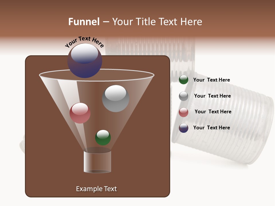 Recycle Category Garbage PowerPoint Template
