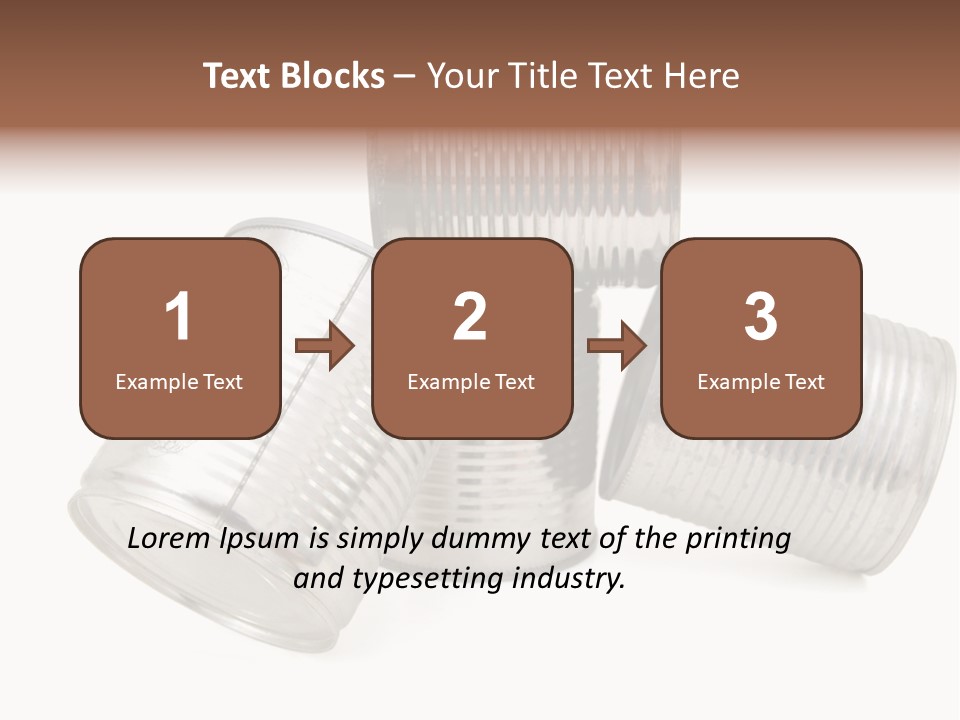 Recycle Category Garbage PowerPoint Template