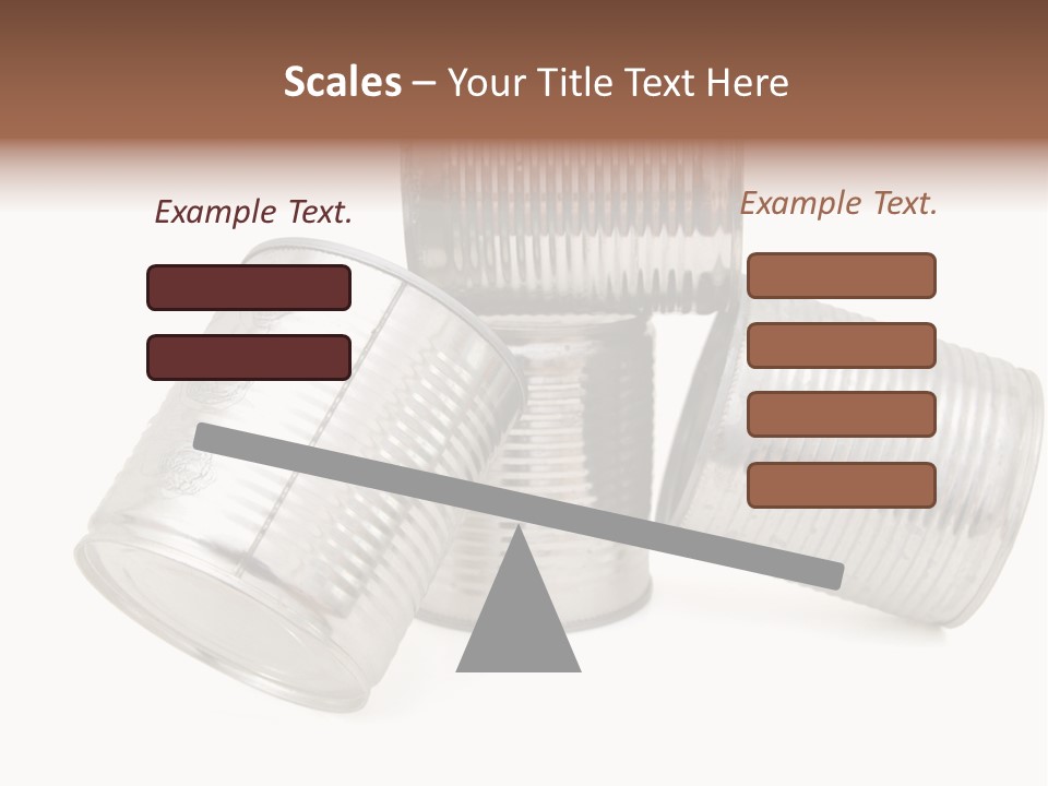 Recycle Category Garbage PowerPoint Template