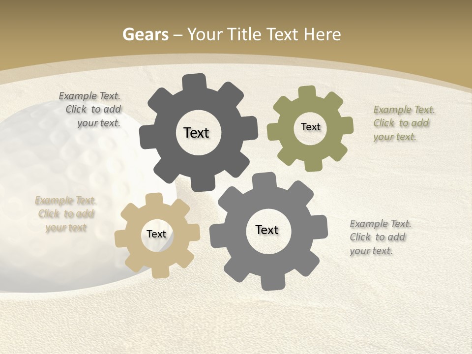 Light Challenge Sport PowerPoint Template