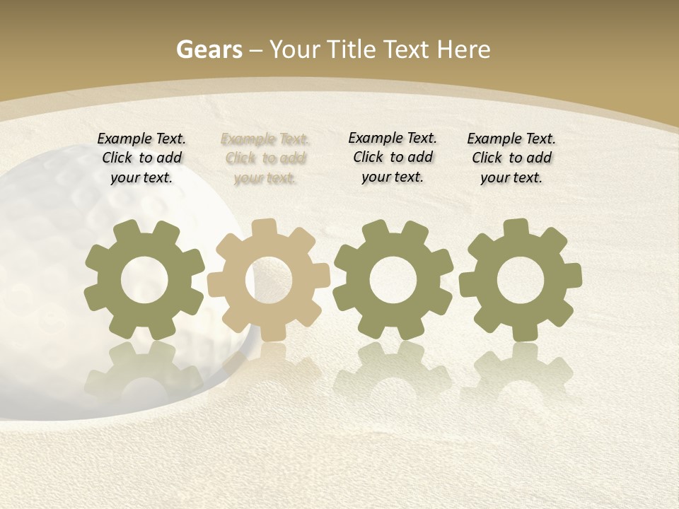 Light Challenge Sport PowerPoint Template