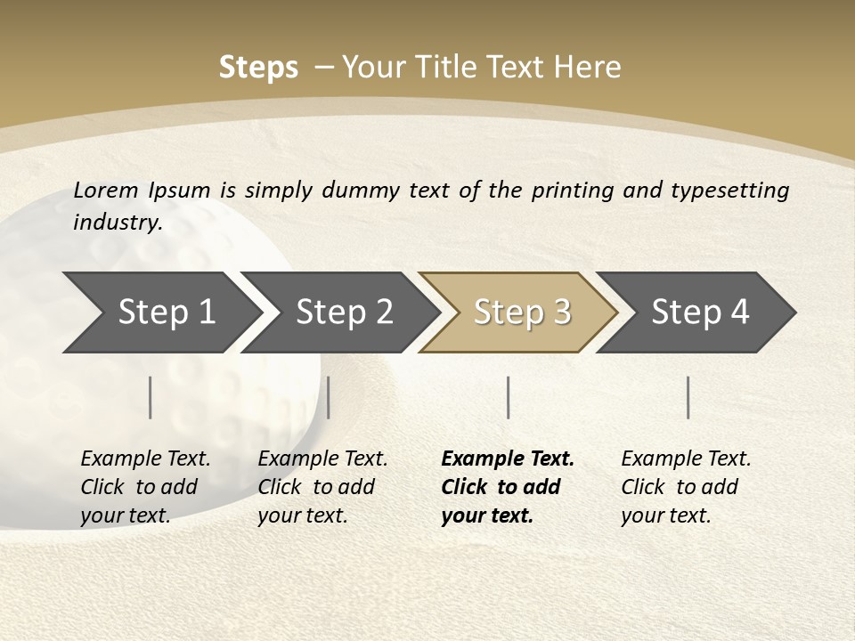 Light Challenge Sport PowerPoint Template