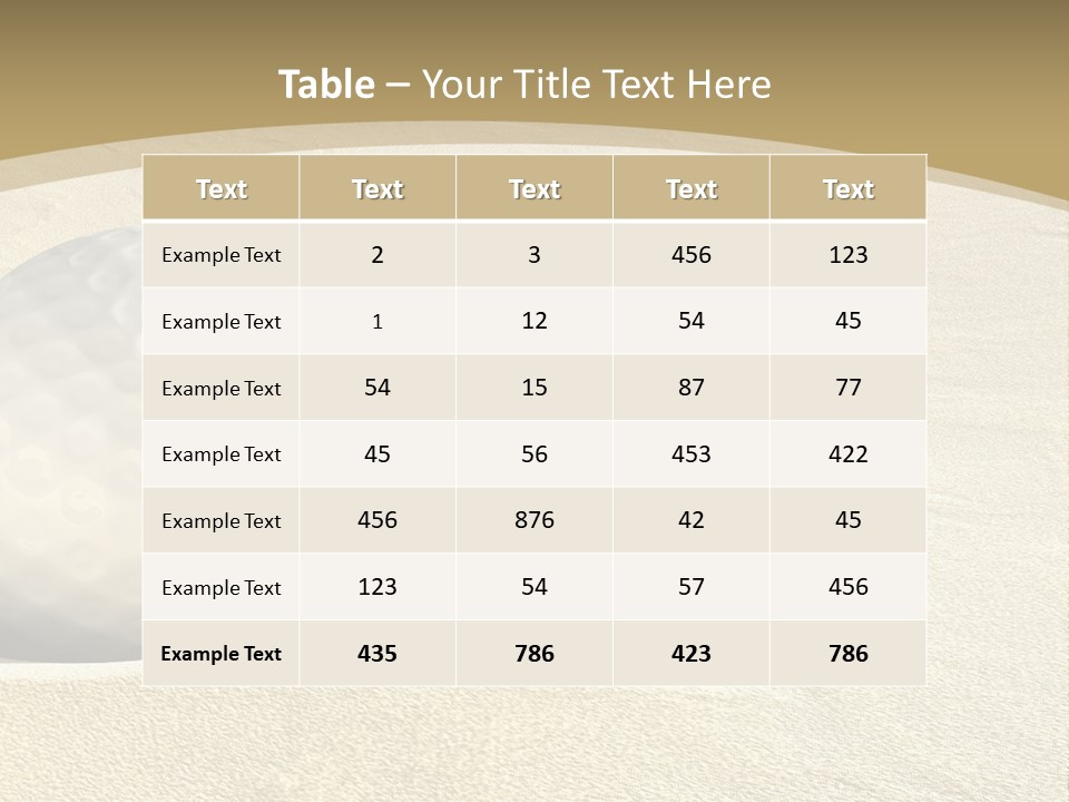 Light Challenge Sport PowerPoint Template