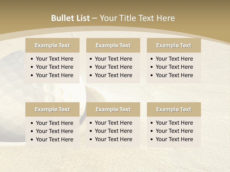 Light Challenge Sport PowerPoint Template