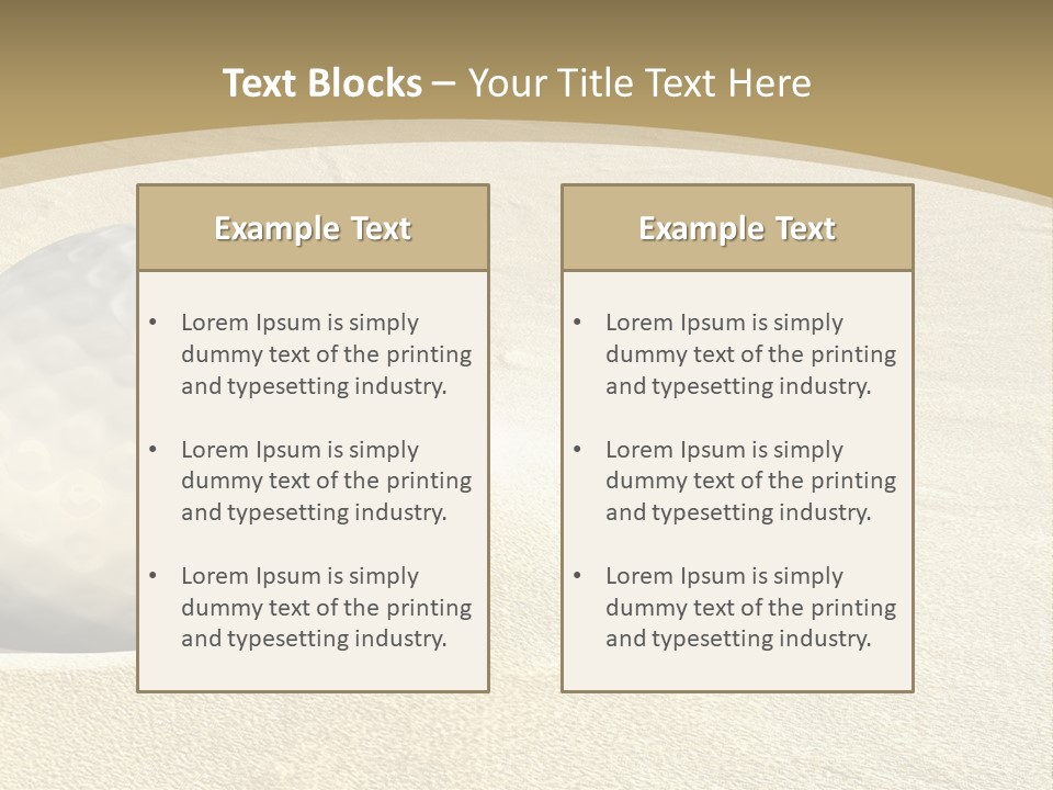 Light Challenge Sport PowerPoint Template