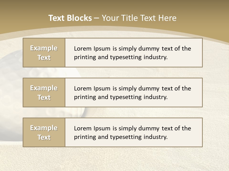 Light Challenge Sport PowerPoint Template