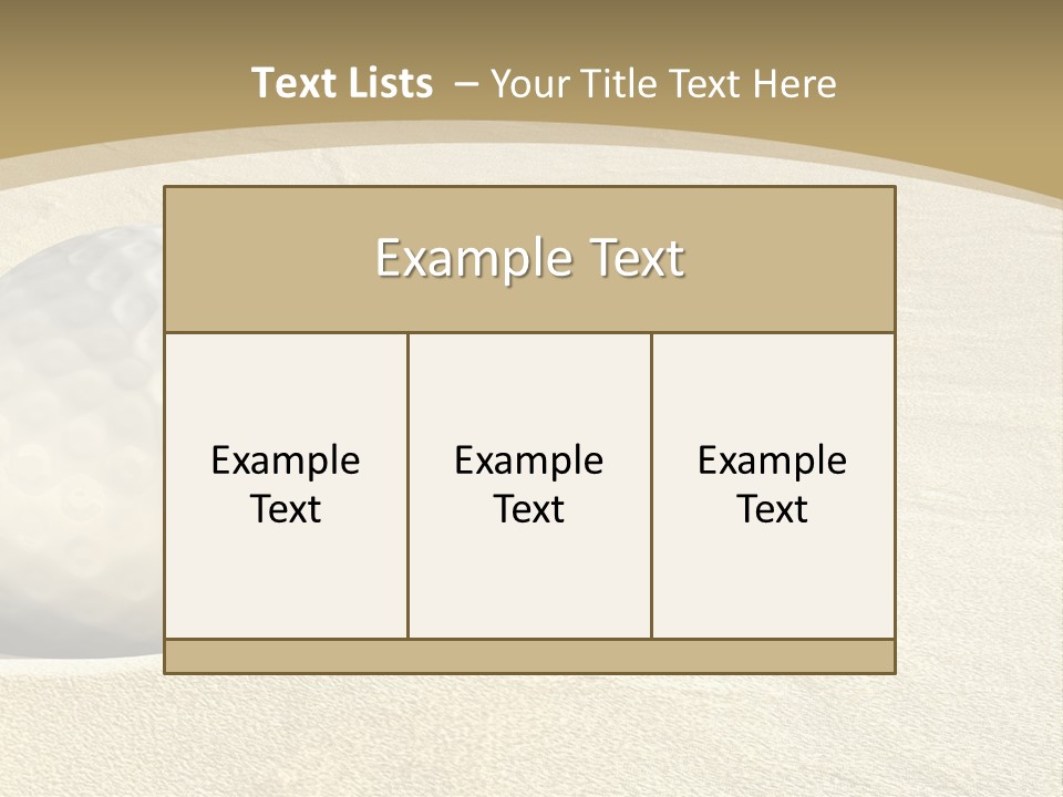Light Challenge Sport PowerPoint Template