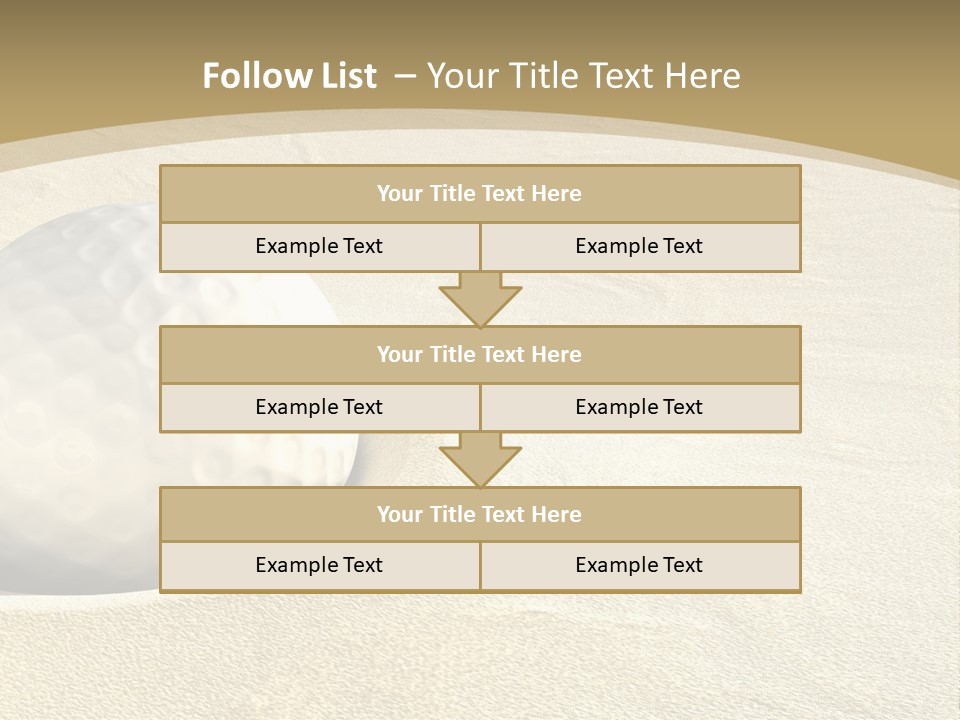 Light Challenge Sport PowerPoint Template