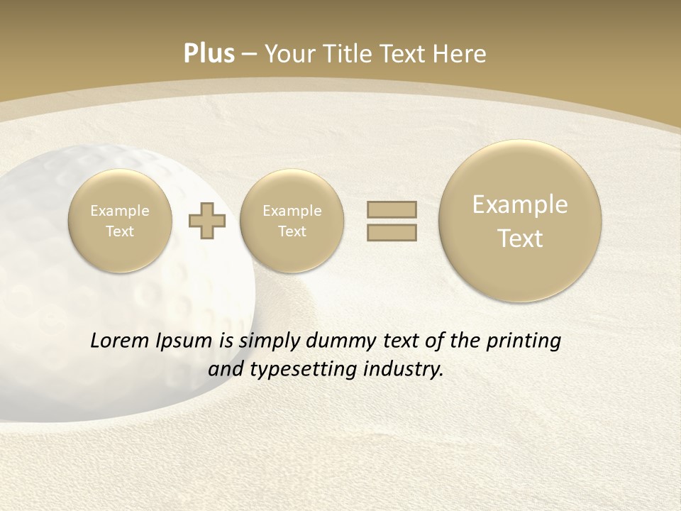 Light Challenge Sport PowerPoint Template