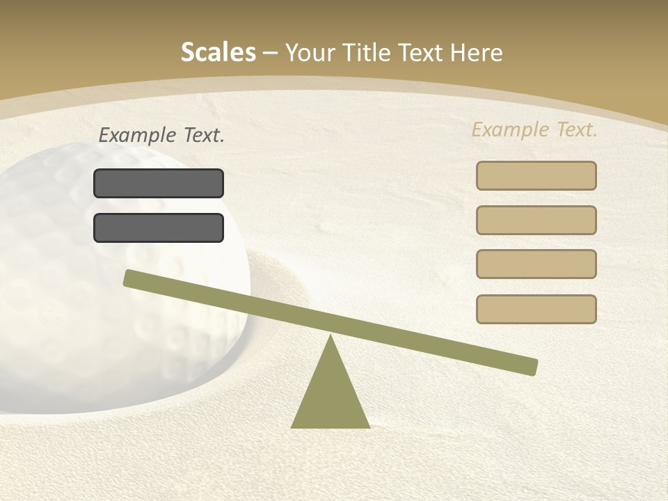 Light Challenge Sport PowerPoint Template