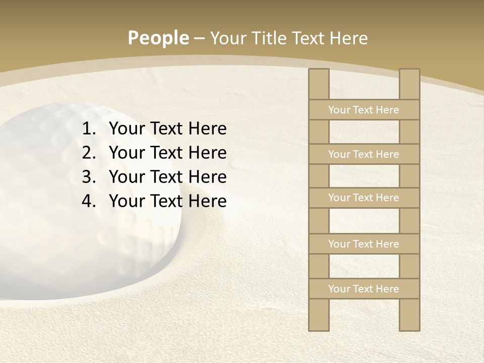 Light Challenge Sport PowerPoint Template