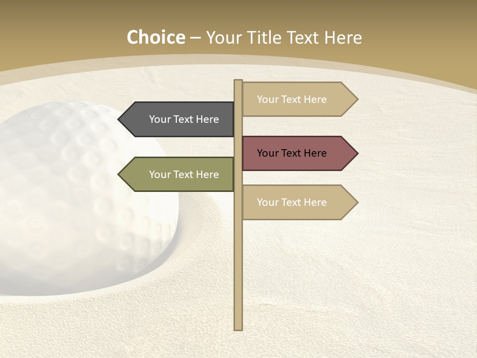 Light Challenge Sport PowerPoint Template