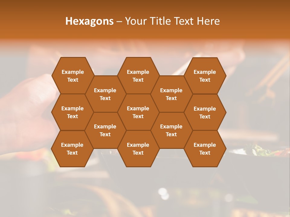 People Dish Hand PowerPoint Template