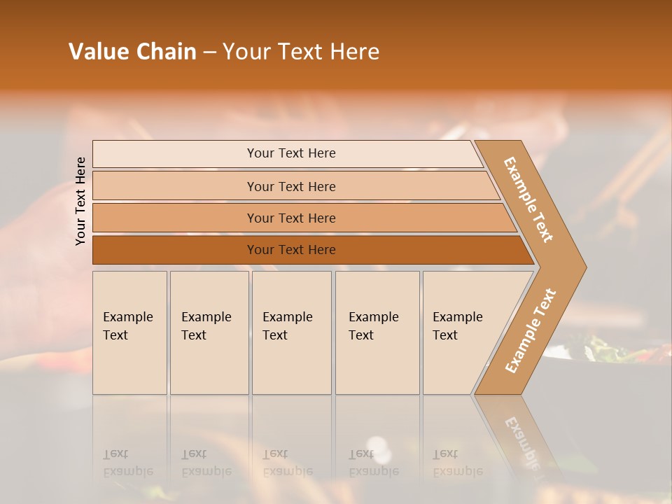 People Dish Hand PowerPoint Template